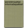 Wereldmaaltijd informatiepakket door M. Resink