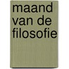 Maand van de filosofie door Bert Keizer