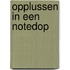 Opplussen in een notedop