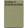 Studies in skandinavistiek door Onbekend