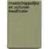 Maatschappelijke en culturele kwalificatie