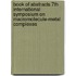 Book of abstracts 7th international symposium on macromolecule-metal complexes