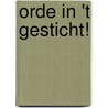 Orde in 't gesticht! door Onbekend