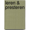 Leren & Presteren by P. Verra