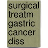 Surgical treatm gastric cancer diss door Kampschoer