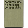 Congresbundel 4e nationaal congres Duits door Onbekend