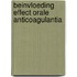 Beinvloeding effect orale anticoagulantia