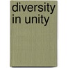 Diversity in unity door H. Fidom