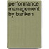 Performance management by banken