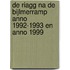 De Riagg na de Bijlmerramp anno 1992-1993 en anno 1999