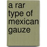 A rar type of Mexican gauze door I. Weitlaner Johnson