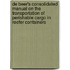 De Beer's consolidated manual on the transportation of perishable cargo in reefer containers