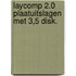 Laycomp 2.0 plaatuitslagen met 3,5 disk.