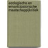 Ecologische en emanicipatorische maatschappijkritiek