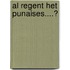 Al regent het punaises....?