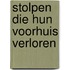 Stolpen die hun voorhuis verloren