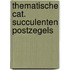Thematische cat. succulenten postzegels