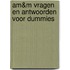 AM&M vragen en antwoorden voor Dummies