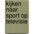 Kijken naar sport op televisie