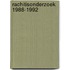 Rachitisonderzoek 1988-1992