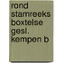 Rond stamreeks boxtelse gesl. kempen b