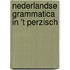 Nederlandse grammatica in 't Perzisch
