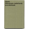 Bijbels hebreeuws-nederlands woordenboek by Italie