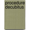 Procedure decubitus door Onbekend