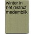 Winter in het district Medemblik