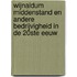 Wijnaldum Middenstand en andere bedrijvigheid in de 20ste eeuw