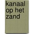 Kanaal op het zand