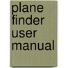 Plane finder user manual door Esseveld