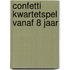Confetti kwartetspel vanaf 8 jaar