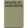 Security en Sutainability door Y. van Seters