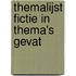 Themalijst fictie in thema's gevat