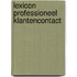 Lexicon professioneel klantencontact