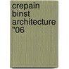 Crepain binst architecture "06 door S. Hubloux