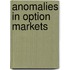 Anomalies in option markets
