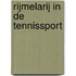 Rijmelarij in de tennissport