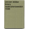 Verzen leidse lotery rederykerswedstr 1596 door Hout