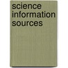 Science information sources door Henry Jaeger