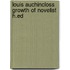 Louis auchincloss growth of novelist h.ed