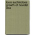Louis auchincloss growth of novelist diss