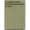 Complete works kunstenaarsboeken in doos by Unknown
