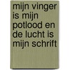 Mijn vinger is mijn potlood en de lucht is mijn schrift door R. van Houten