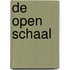 De open schaal