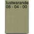 Lustwarande 08 - 04 - 00