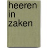 Heeren in zaken door Peter Grimm