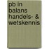 PB in balans handels- & wetskennis