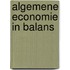 Algemene economie in balans
